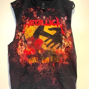 Metallica “Kill Em All” album cover artwork.